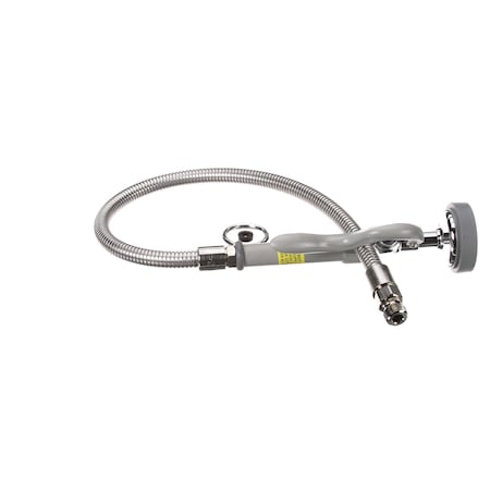 T&S Brass B-0107 Spray Valve W/ 32 Flex S'Steel Hose (B-003 B-0100-32H